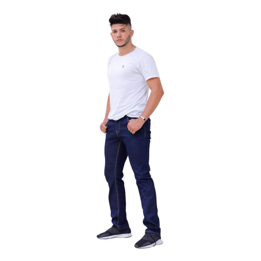Calça Jeans Tradicional Masculina Adulto