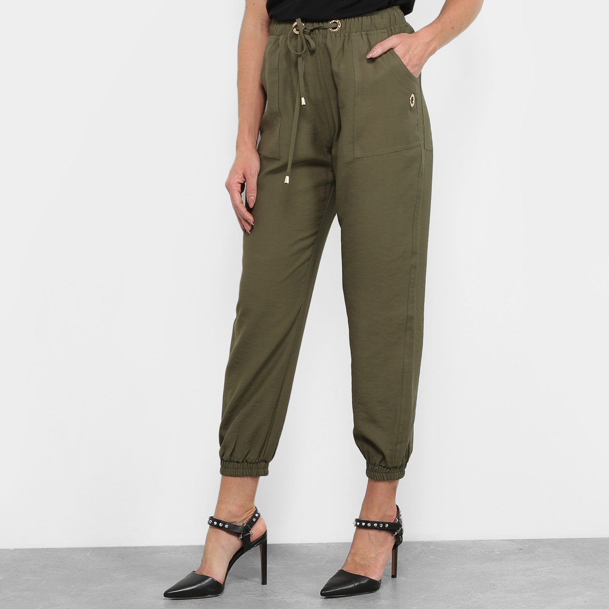 Calça Jogger Carmim Elástico Feminina Zattini