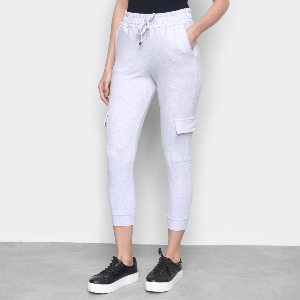 Calça Jogger ESV Cargo Moletinho Leve Feminina - Mescla é ruim? Calça Jogger ESV Cargo Moletinho Leve Feminina - Mescla é boa?