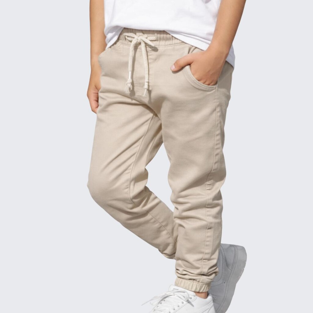 Calça Jogger infantil Menino Com Punho