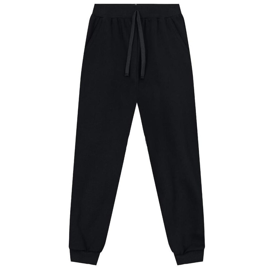 Calça jogger infantil menino em moletinho Brandili