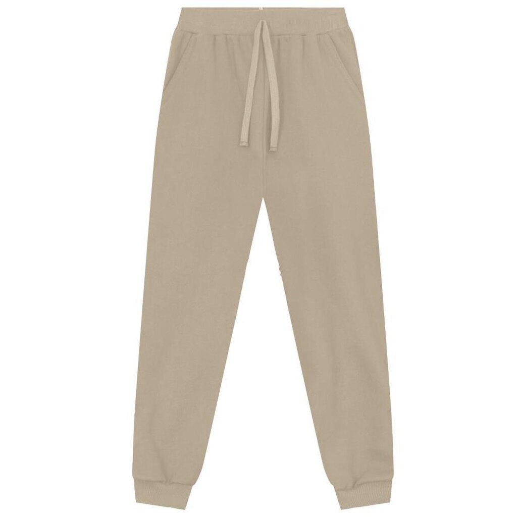 Calça jogger infantil menino em moletinho Brandili