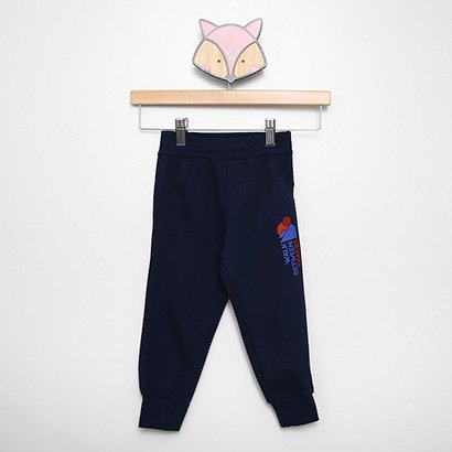 Calça Jogger Infantil Moletom Hering Kids Menino - Masculino