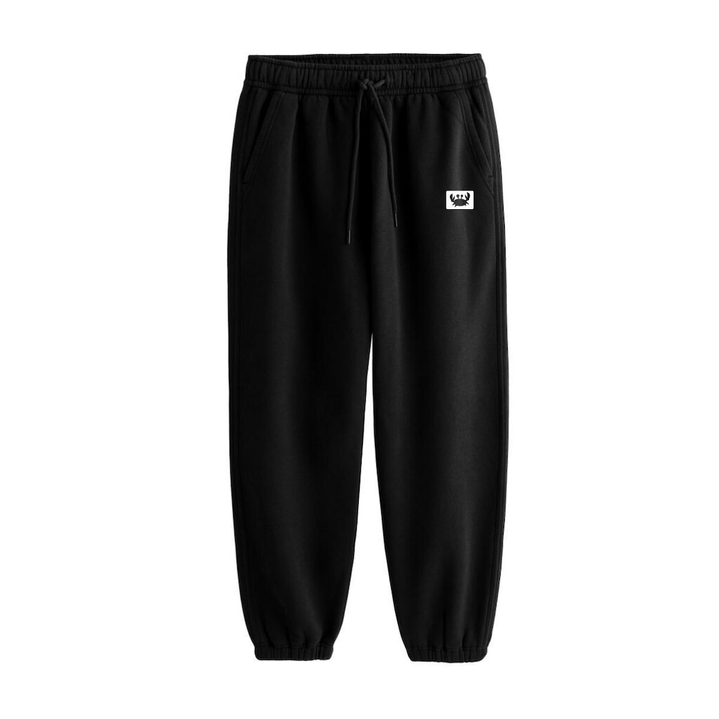 Calça Jogger Masculina de Moletom Flanelado Estampada Casual Confortável