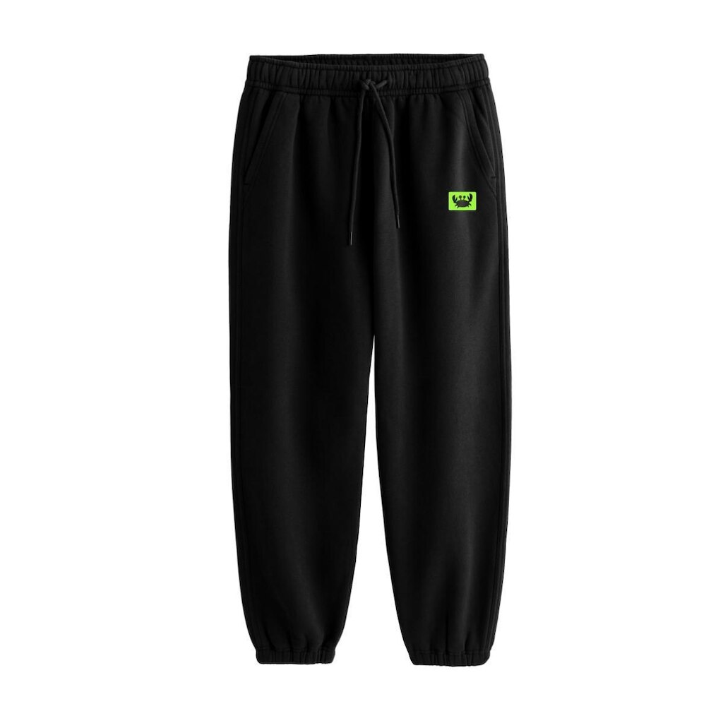 Calça Jogger Masculina de Moletom Flanelado Estampada Casual Confortável