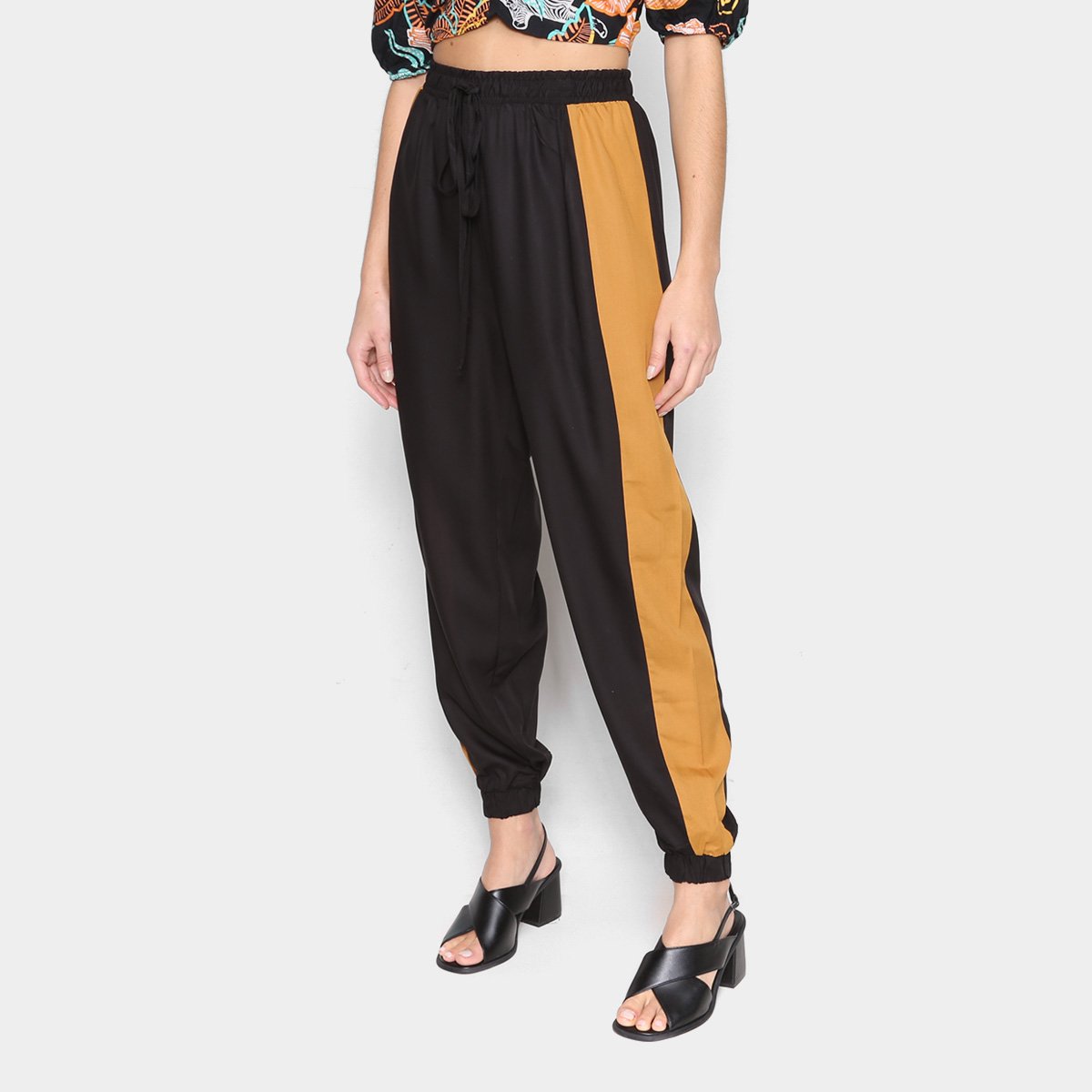 Calça Jogger Mercatto Listra Lateral Feminina - Preto é ruim? Calça Jogger Mercatto Listra Lateral Feminina - Preto é boa?