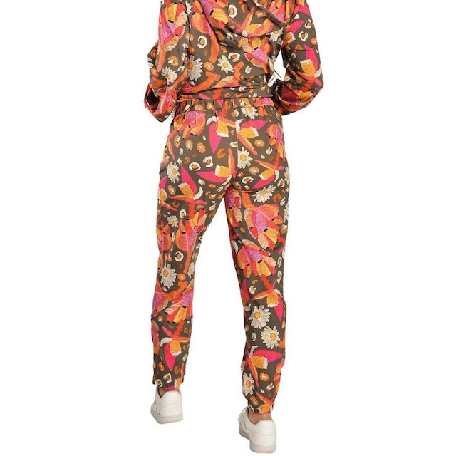 Calça jogger microfibra estampada Arthafit