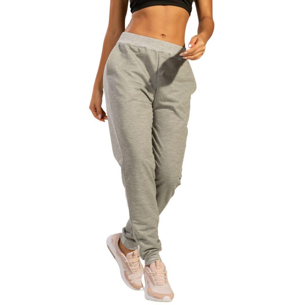 Calça Jogger Moletinho Fitness Serra e Mar Com Elástico Roupa Para Inverno Treino Moda Academia