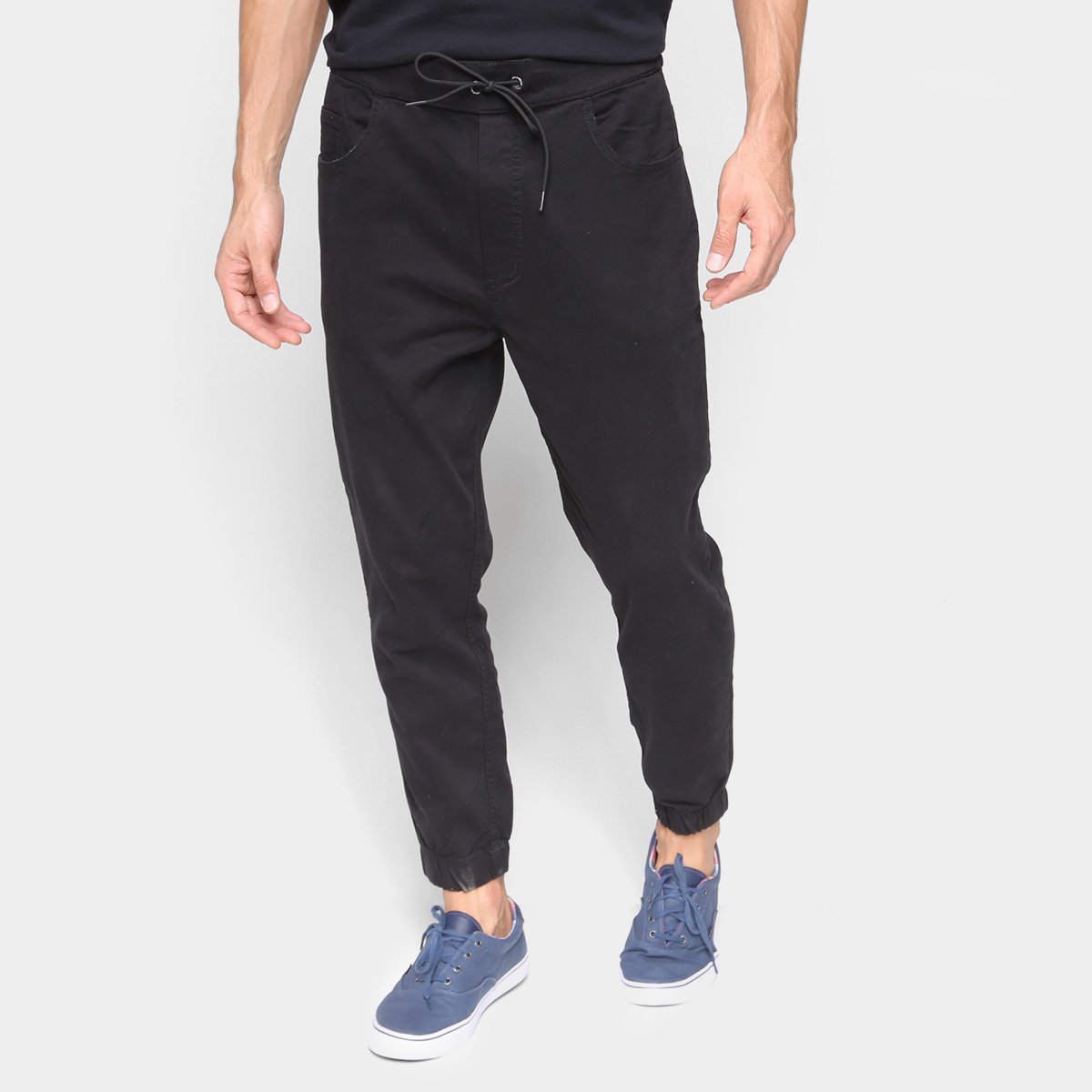 Calça Jogger Sarja Polo Wear Masculina - Preto é ruim? Calça Jogger Sarja Polo Wear Masculina - Preto é boa?
