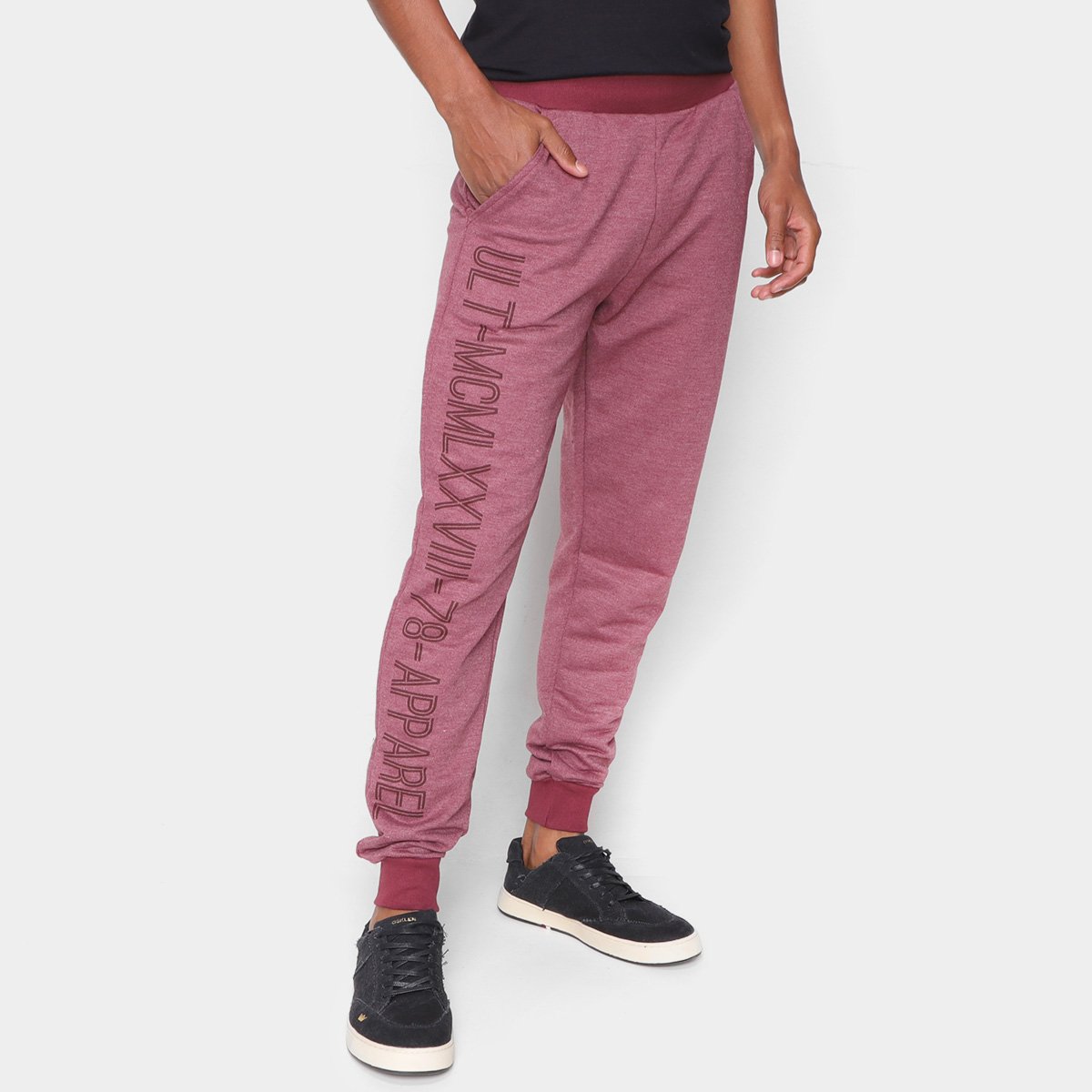 Calça Jogger Ultimato Básica Masculina - Bordô é ruim? Calça Jogger Ultimato Básica Masculina - Bordô é boa?