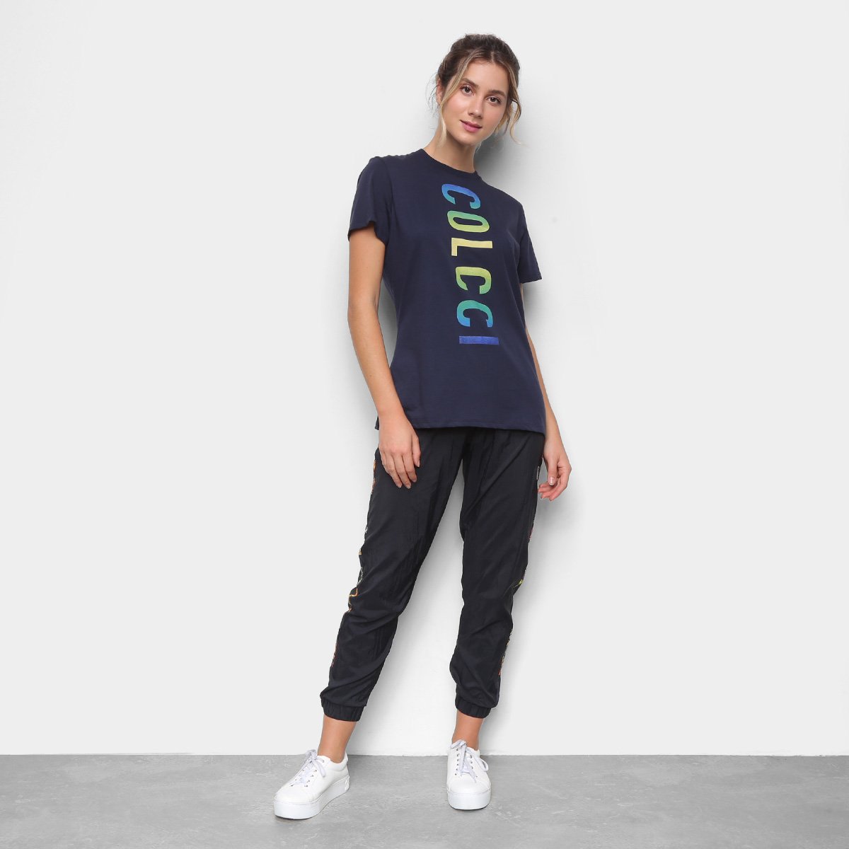 calça jogger feminina colcci