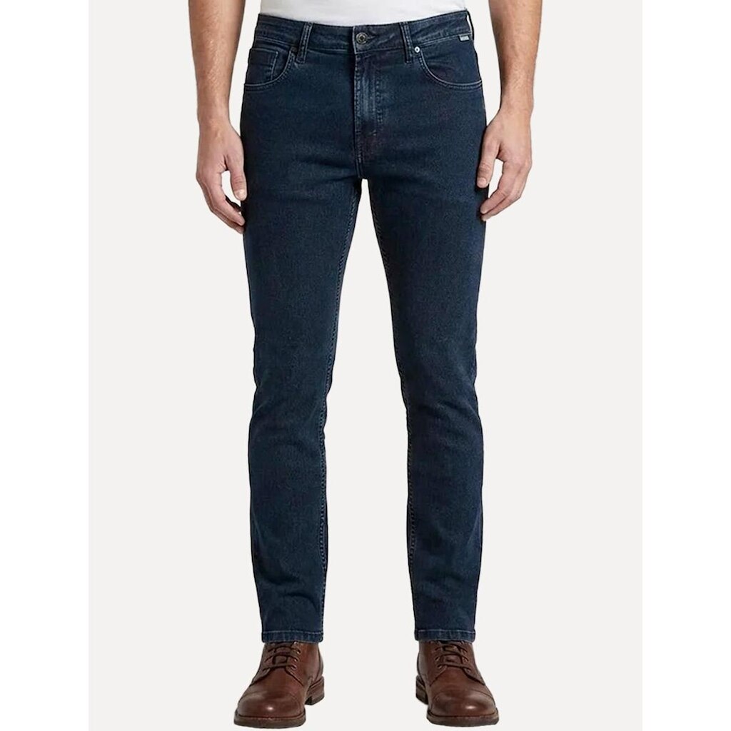 Calça John John Jeans Masculina Skinny Low Leeds Azul Escuro