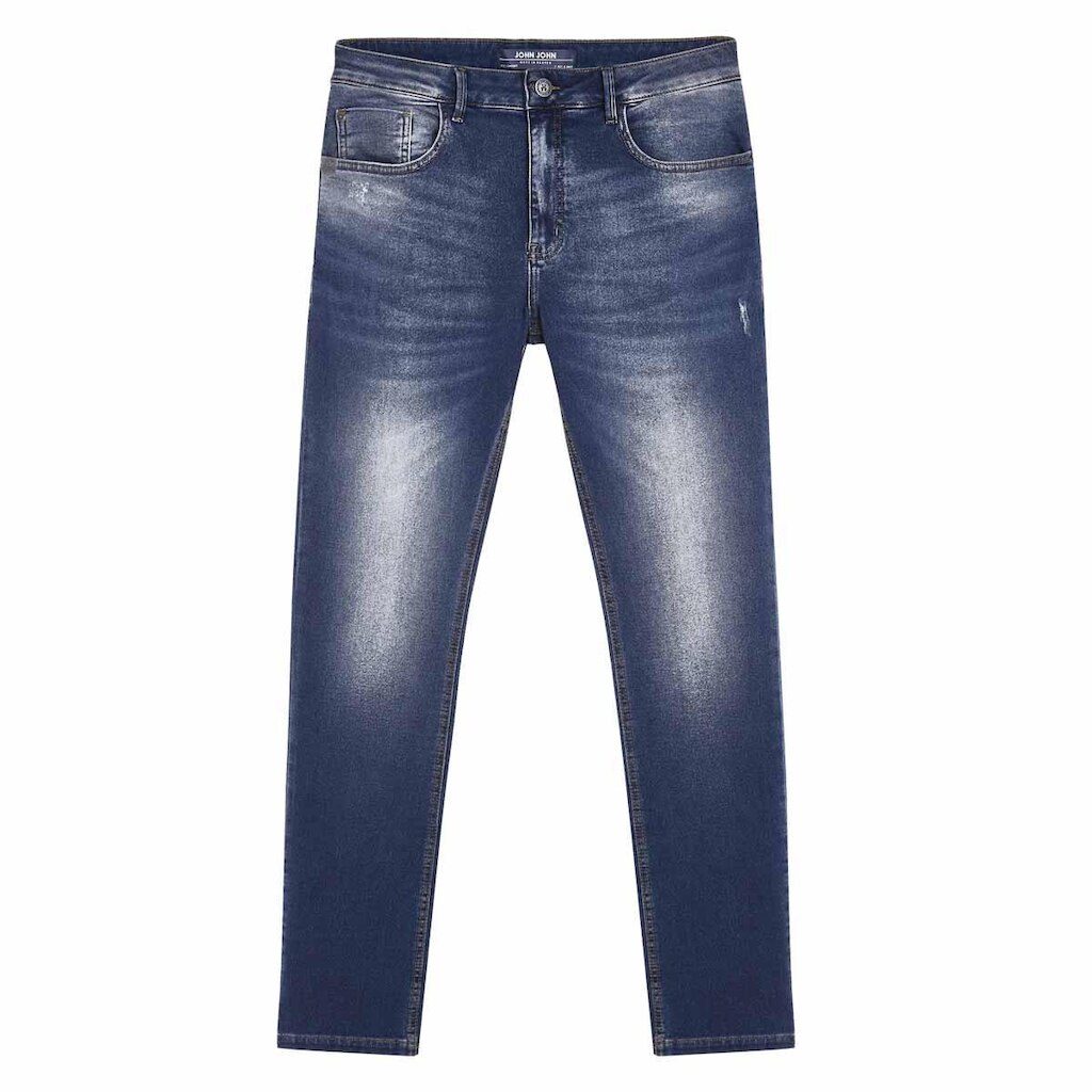Calça John John Slim Elvas Jeans Escuro