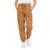 Calça Juvenil Look Jeans Cargo Tencel Ferrugem - 10 - FERRUGEM - Ferrugem