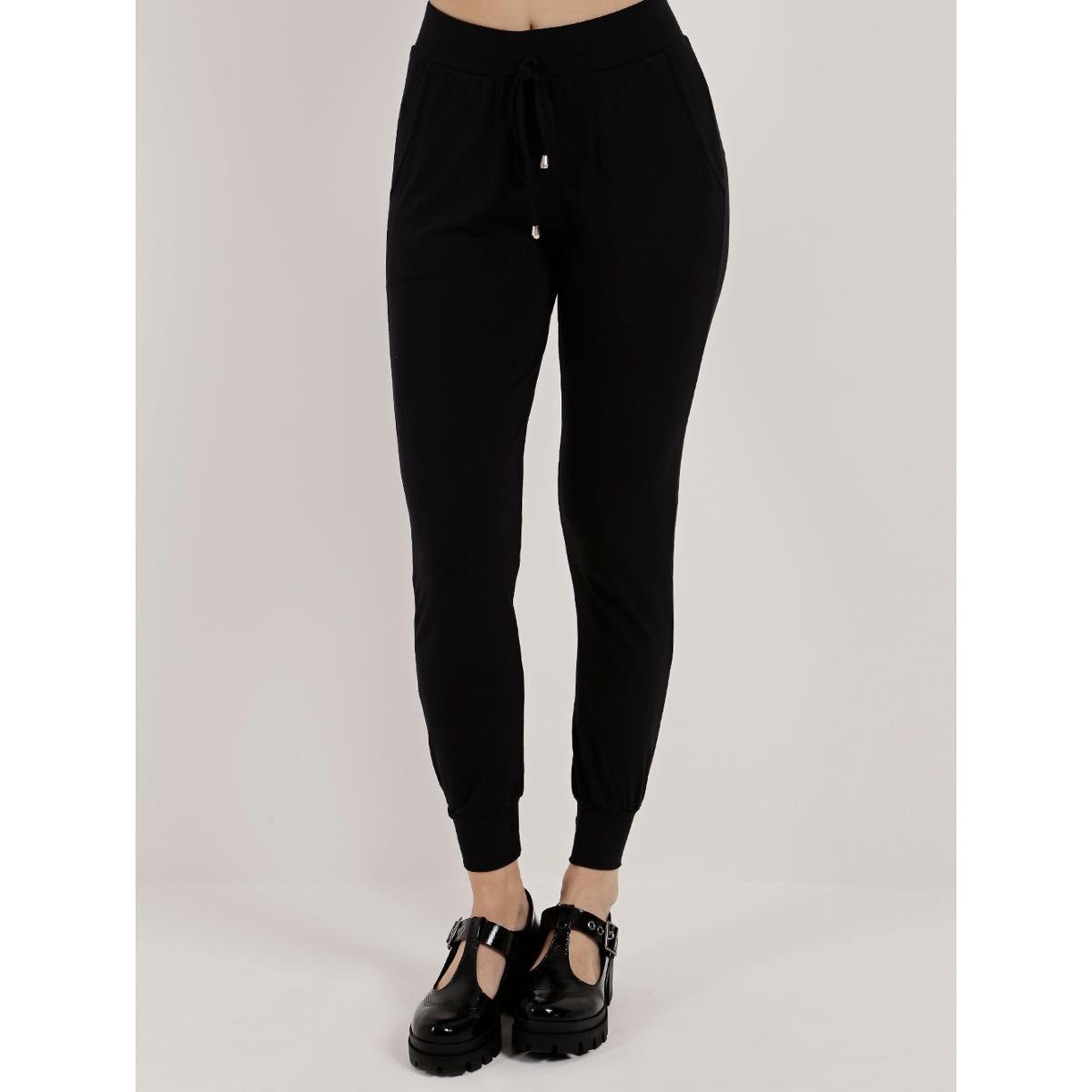 Calça La Gata Tecido Feminina - Preto | Zattini