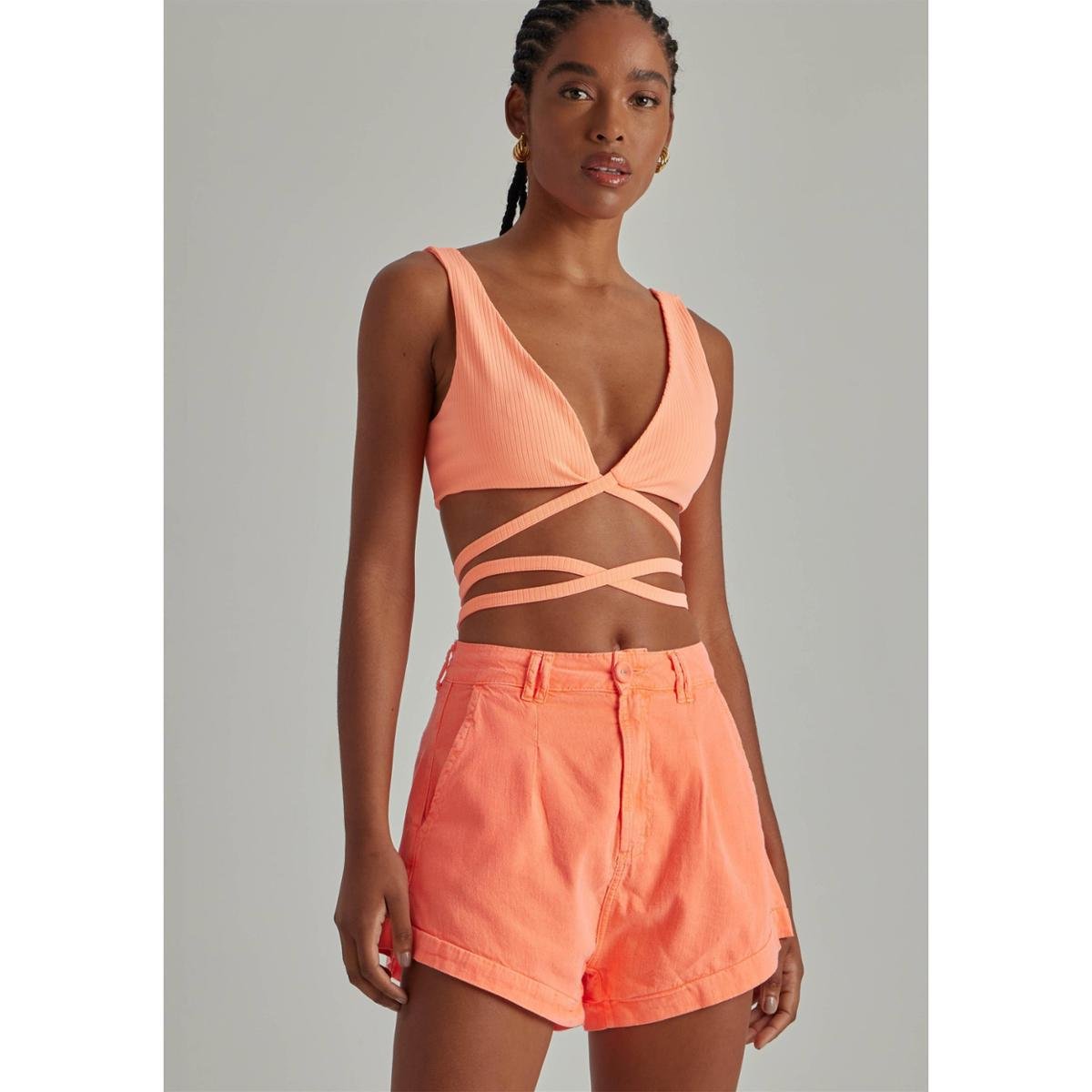 Calça Lança Perfume Skinny Estonada - Rosa Menor preço em Calça Lança Perfume Skinny Estonada - Rosa