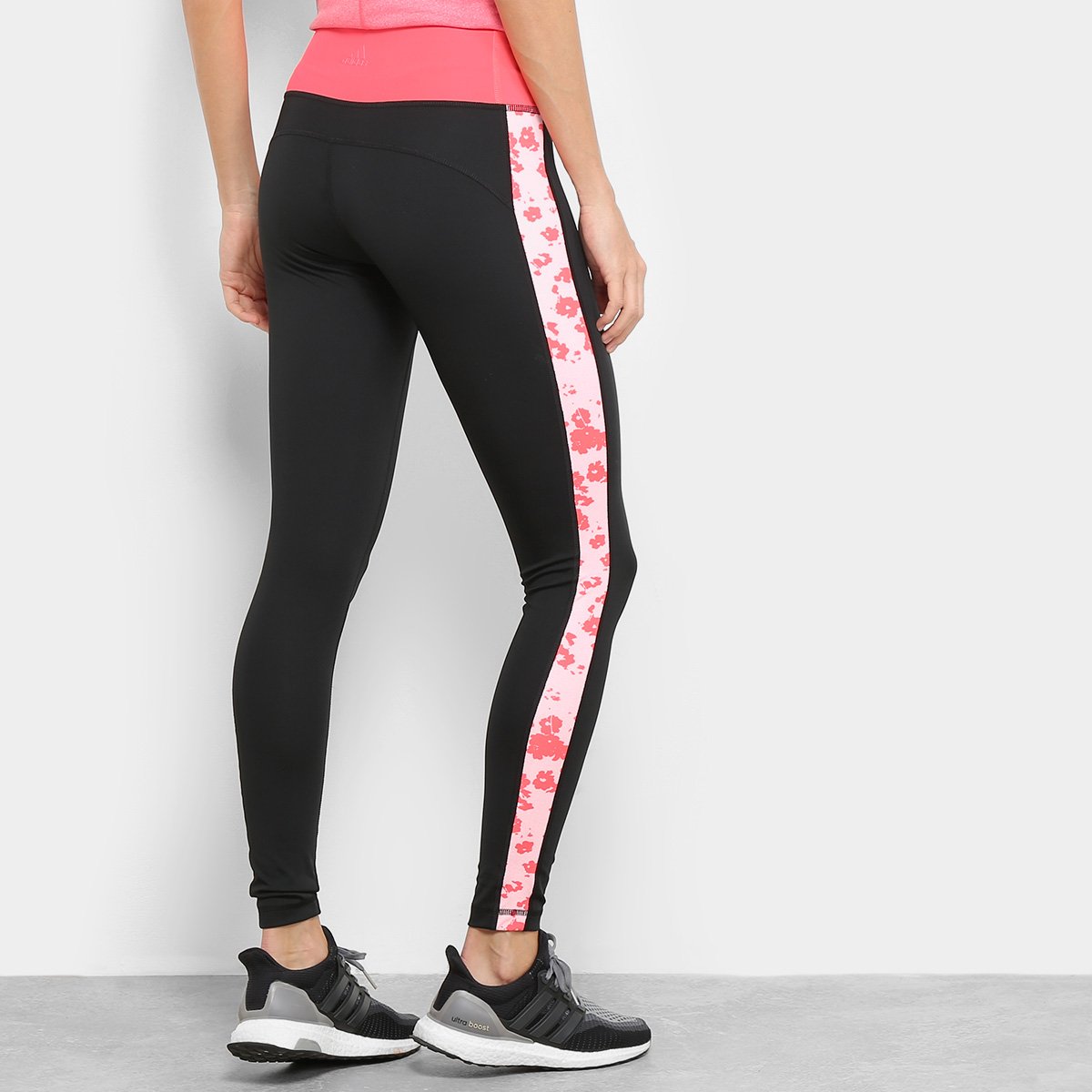 calça legging cintura alta adidas
