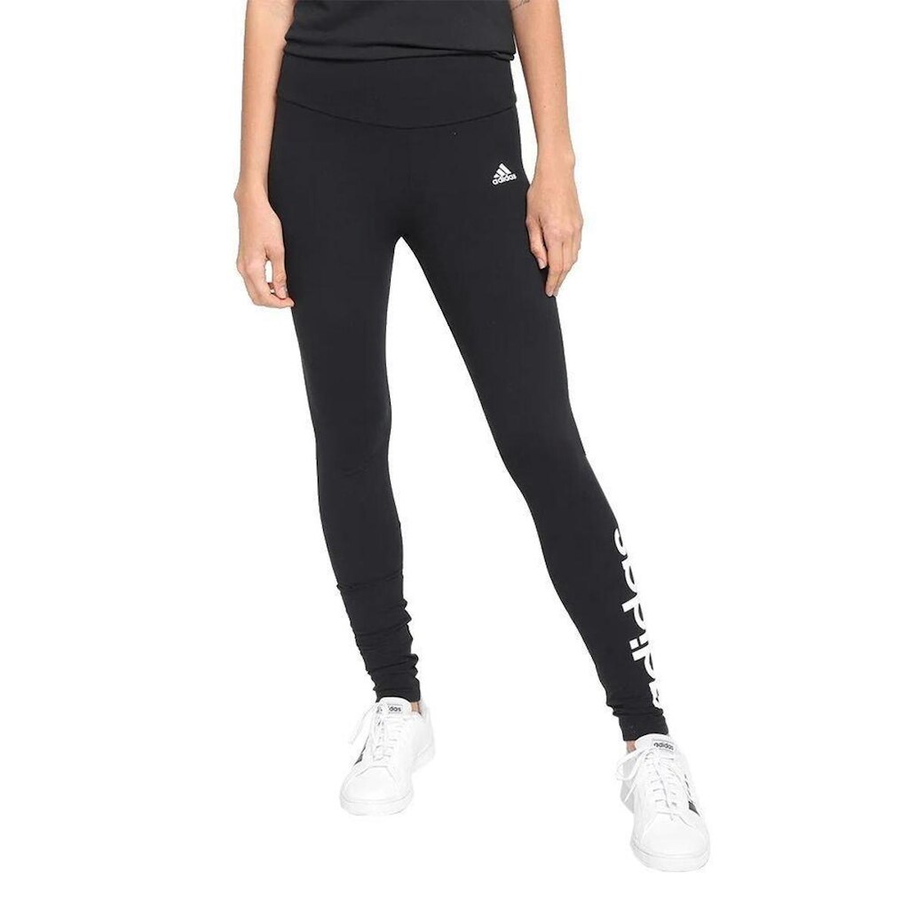 Calça Legging Adidas Logo Linear GA0682