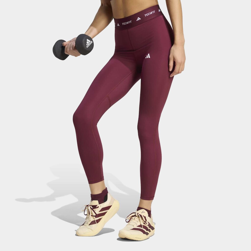 Calça Legging Adidas Techfit Capri Feminina