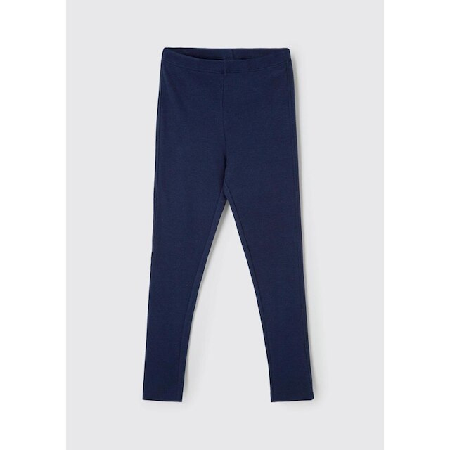 Calça Legging Básica Infantil Menina Em Ribana Hering Kids
