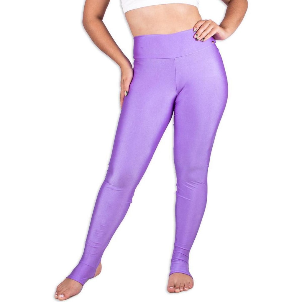 Calça Legging Caju Brasil Classic Yoga Roxo