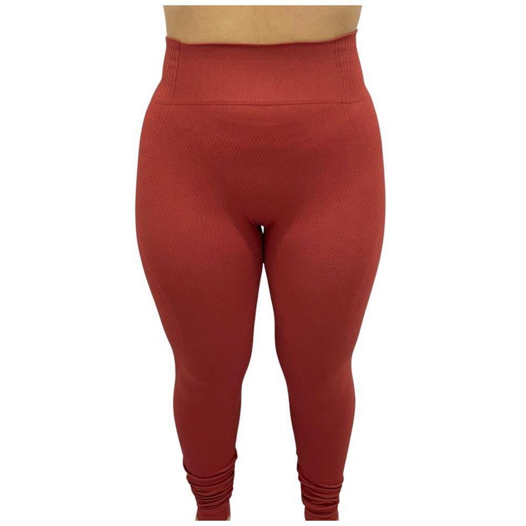 Calça Legging Cintura Alta Sport Lupo Em Poliamida