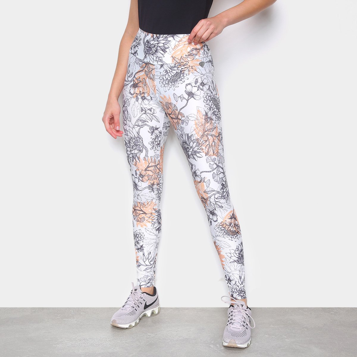 Calça Legging Colcci Estampada Feminina - Off White+Preto é ruim? Calça Legging Colcci Estampada Feminina - Off White+Preto é boa?