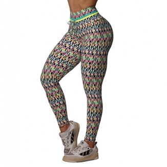 Calca Legging Empina Bumbum Code Colors Exclusiva Moving