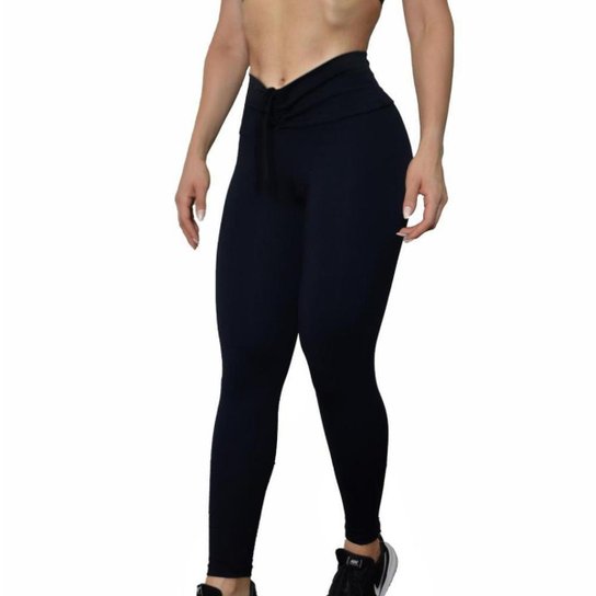 Calça Legging Empina e Modela Bumbum United - Preto - M