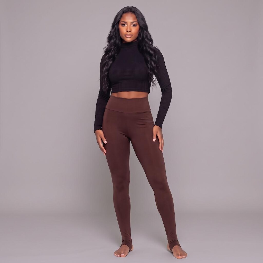 Calça Legging Esportiva Pezinho Bella Fiore Roupa Para Academia Treino Musculação Fitness