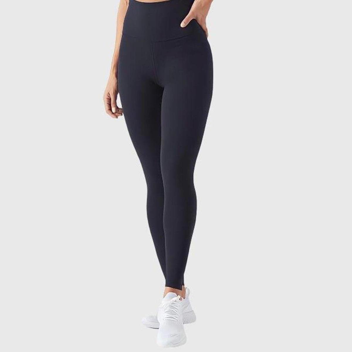 Calça Legging Esportiva Suplex Básica Cós Alto Menor preço em Calça Legging Esportiva Suplex Básica Cós Alto