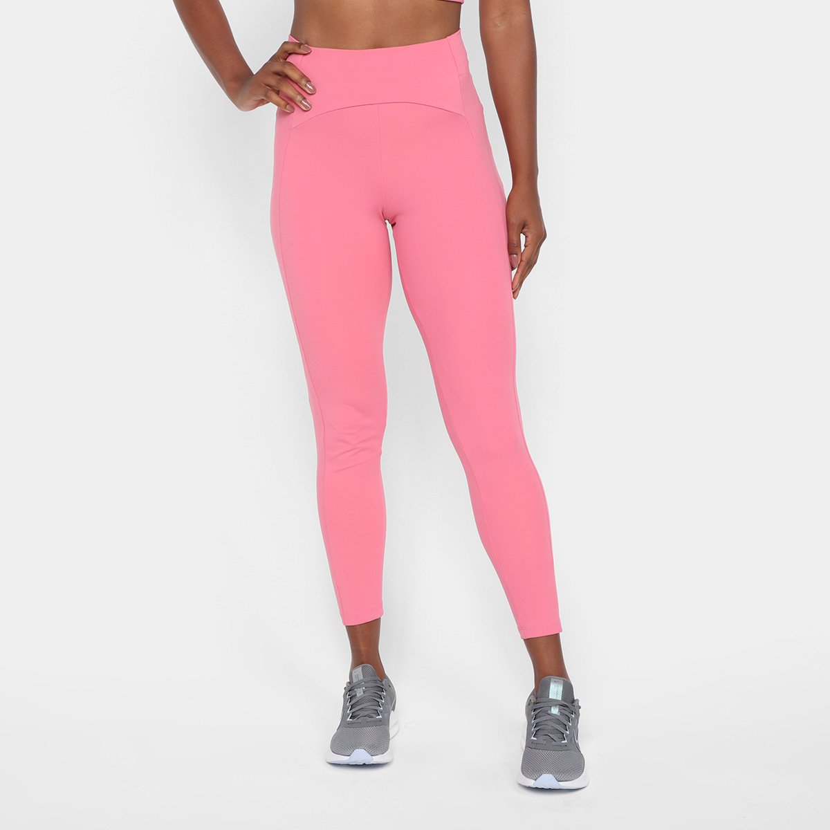 Calça Legging Estilo Do Corpo Run Feminina - Rosa Menor preço em Calça Legging Estilo Do Corpo Run Feminina - Rosa