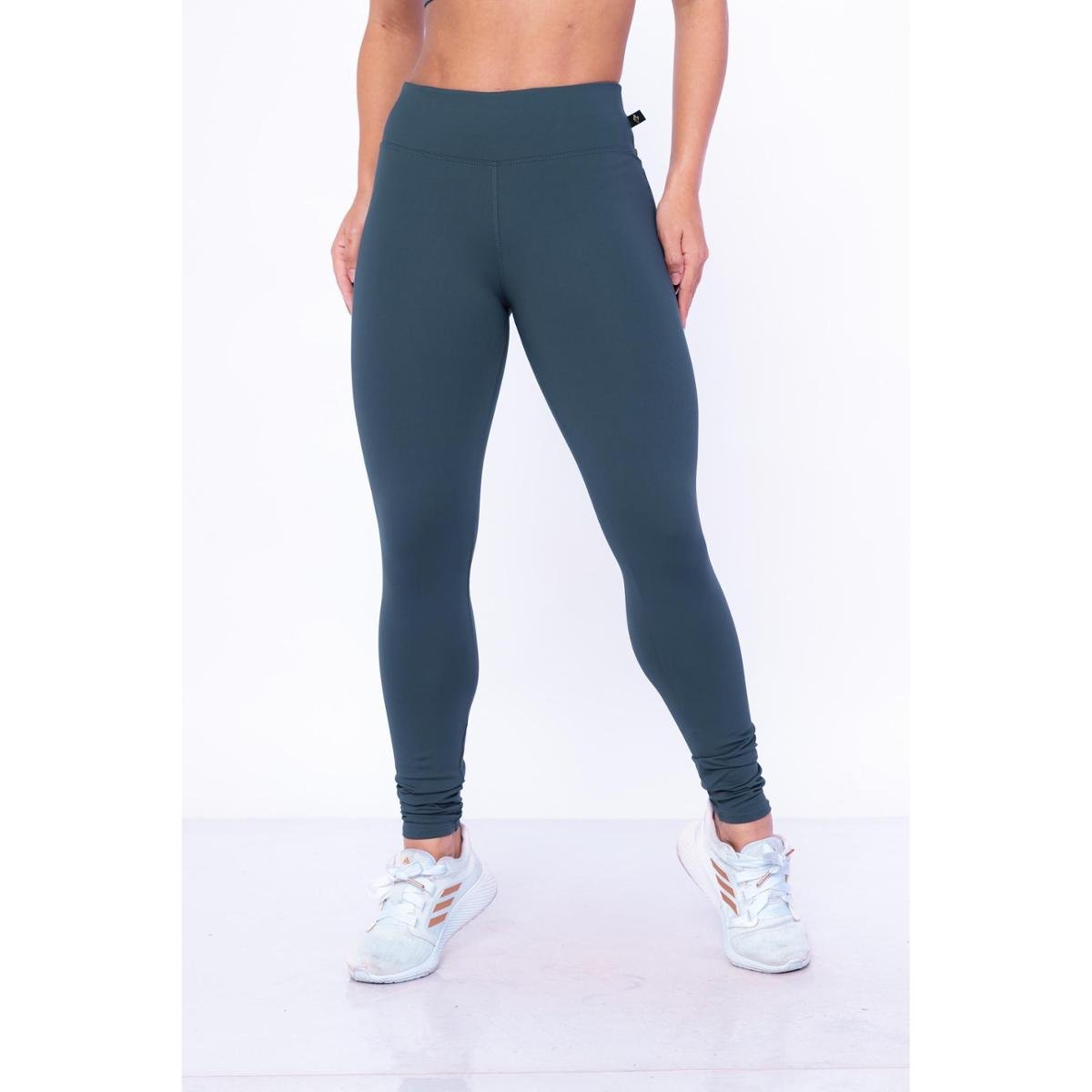 Calça Legging Feminina Poliamida Lisa Tecido Grosso Confortável WOLFOX Menor preço em Calça Legging Feminina Poliamida Lisa Tecido Grosso Confortável WOLFOX