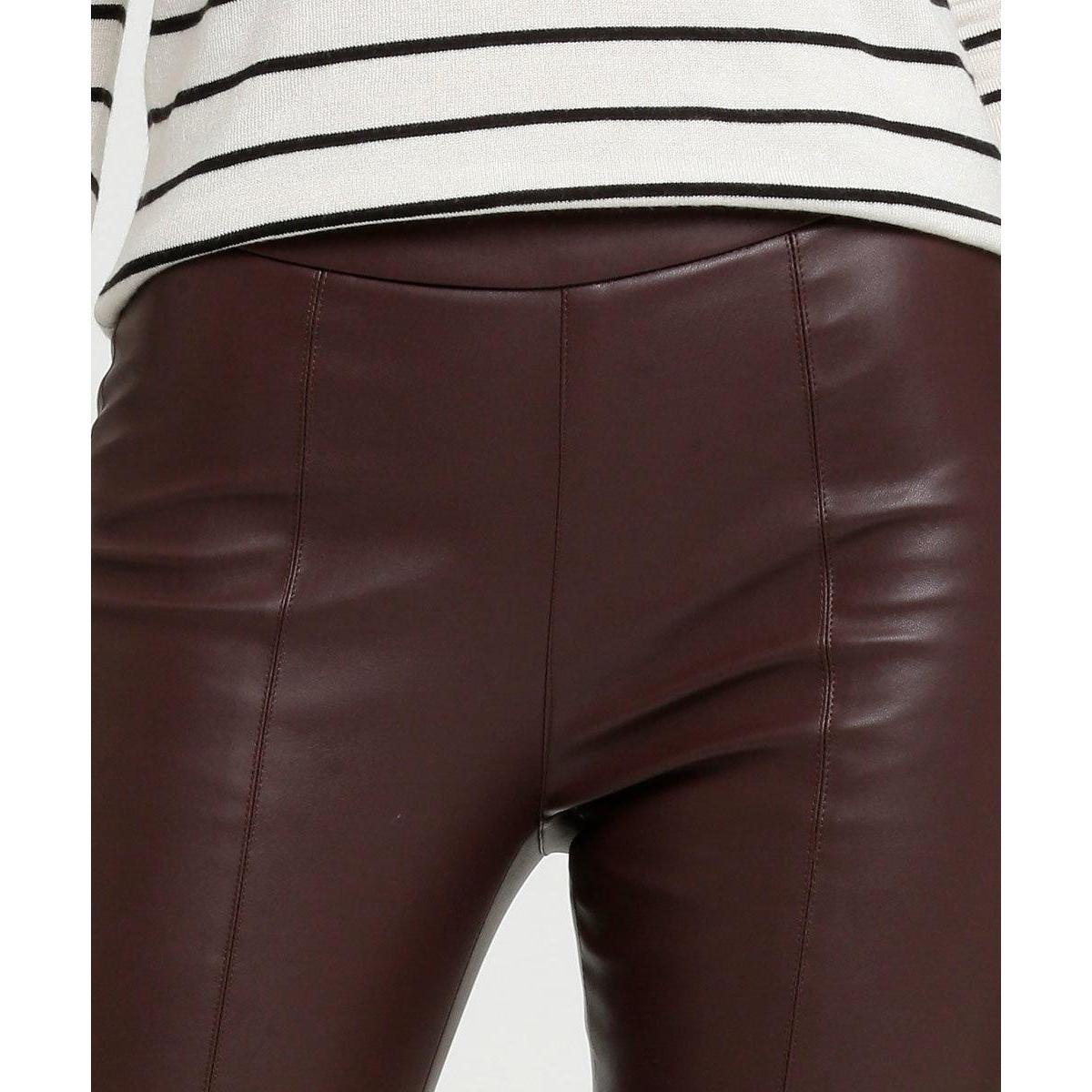 legging de couro marisa