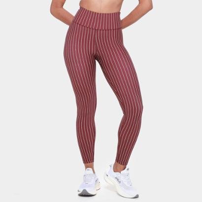 Calça Legging Fila Future Sports Pinstripes Flow Feminina - Feminino