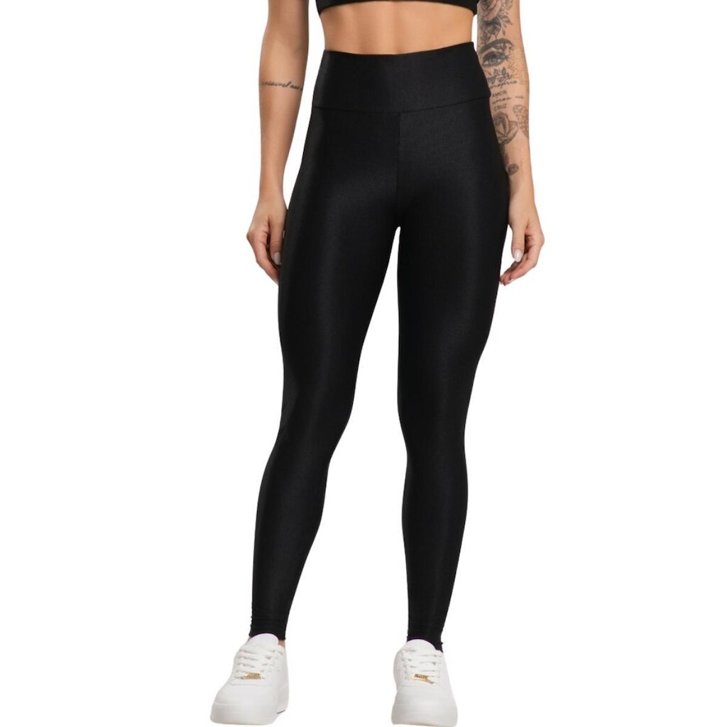 Calça Legging Fitness Esmeralda Vekyo Roupa Para Academia Treino Moda Feminina Musculação