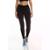 Calça Legging Fitness Feminina Suplex Cintura Alta Mirante - Preto