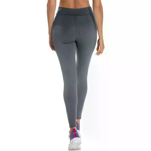 Calça Legging Fitness Feminina Suplex Cintura Alta Mirante