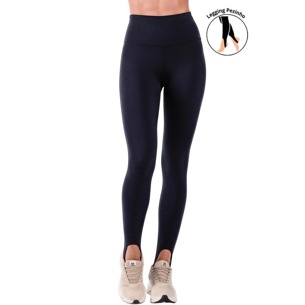 Calça Legging Fitness Pezinho Cós Alto de Suplex Summer Soul