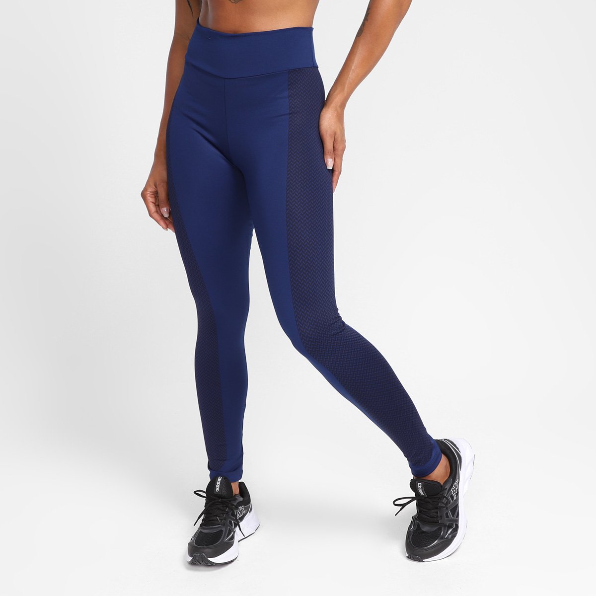 Calça Legging Gonew Force Feminina - Marinho Menor preço em Calça Legging Gonew Force Feminina - Marinho