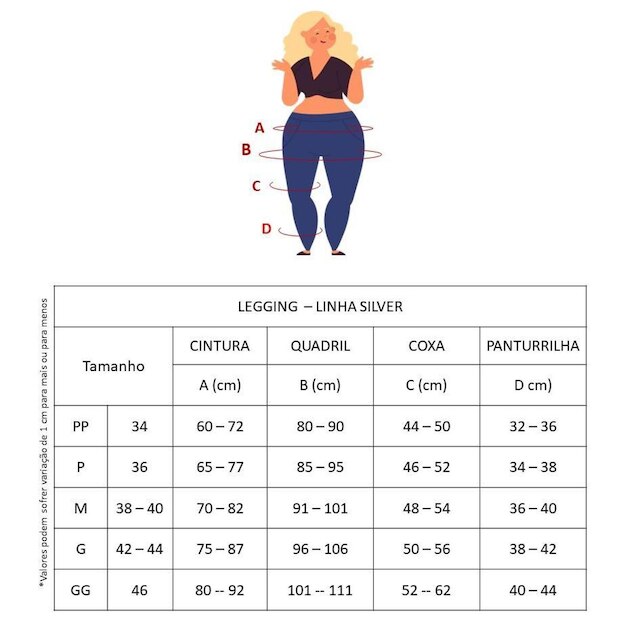 Calça Legging Heide Ribeiro Super Power