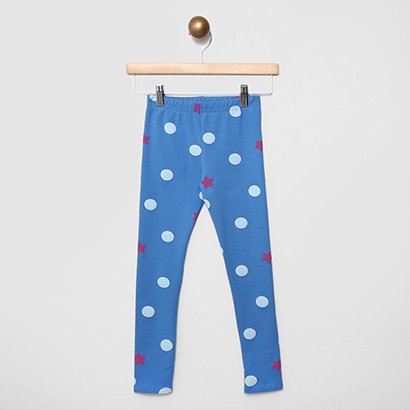 Calça Legging Infantil Brandili Coração Menina - Feminino