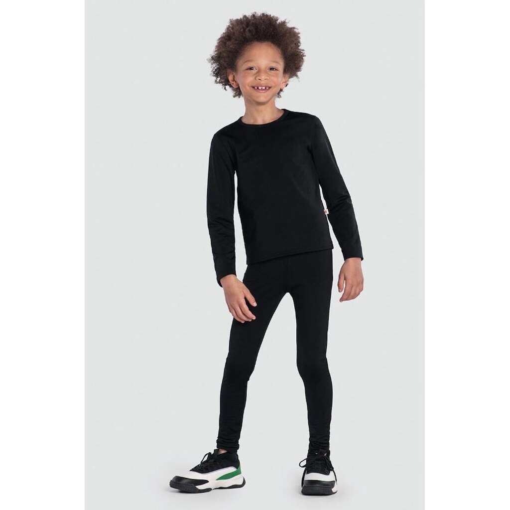 Calça Legging Infantil Unissex Térmica Pesada Brandil