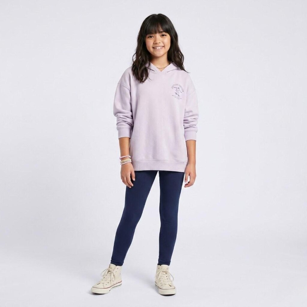 Calça Legging Juvenil Em Algodão Upalôo