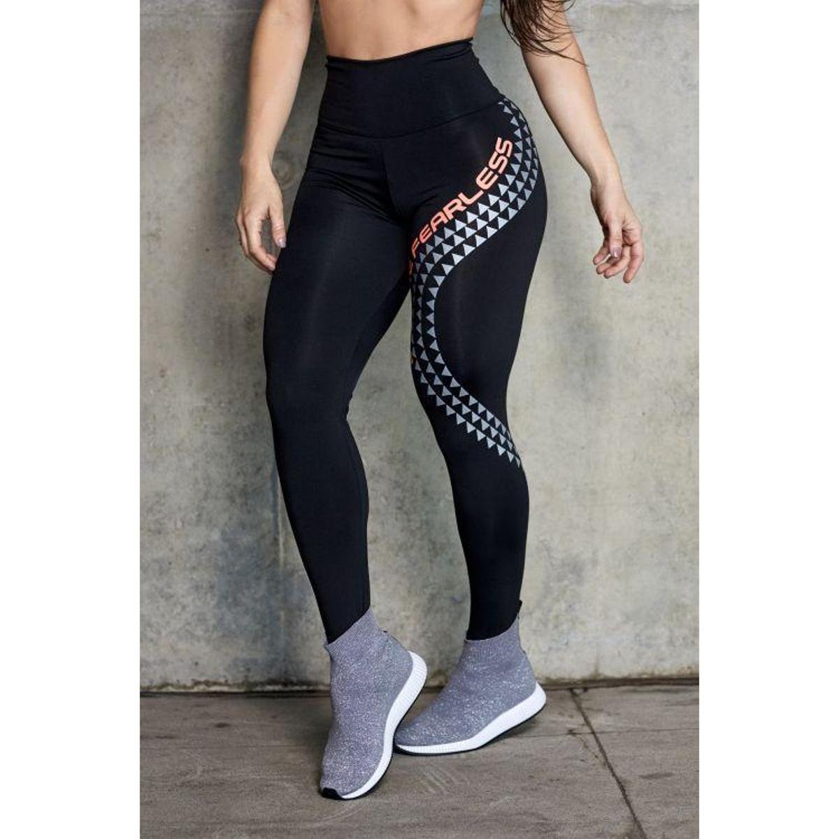 Calça Legging Leg Fitness Moda Academia Suplex Ginástica Fearless Barata Cores - Preto Menor preço em Calça Legging Leg Fitness Moda Academia Suplex Ginástica Fearless Barata Cores - Preto