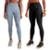 Calça Legging Lupo Max Kit com 2 Unidades - Preto+Azul claro
