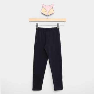 Calça Legging Molecotton Infantil Elian Básica Menina