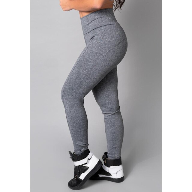 Calça Legging Montaria Cintura Alta Fitness Suplex Ginastica Mvb Modas