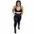 Calça Legging Plus Size Athletic Power com Bolso Preto - Preto
