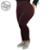 Calça Legging Plus Size Heide Ribeiro Super Silver - Vinho